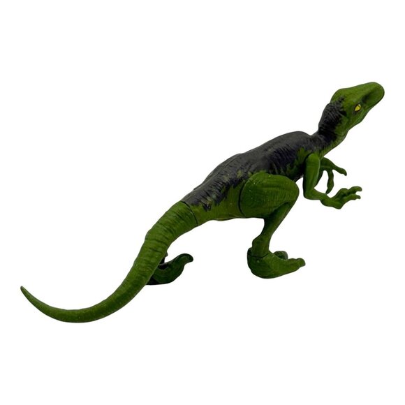 Jurassic World Fallen Kingdom Velociraptor Action Figure By Mattel Green Dinosau - Picture 7 of 8